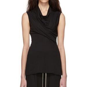 Trina Turk Cowl Neck Sleeveless Blouse Sz S